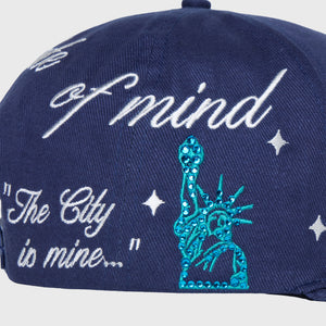 NYC Gemstone Hat Navy