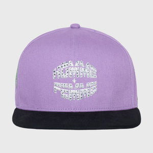 LA Gemstone Hat Purple