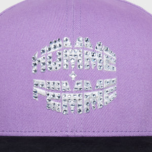 LA Gemstone Hat Purple