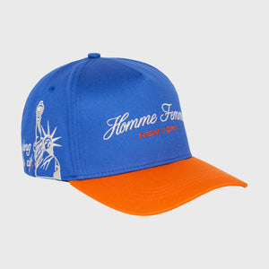 NYC Royalty Snapback Blue and Orange