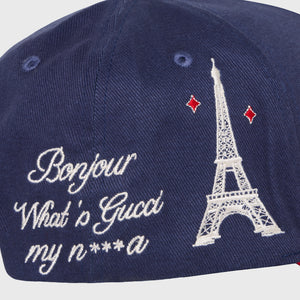 Paris Prestige Snapback Navy & Red