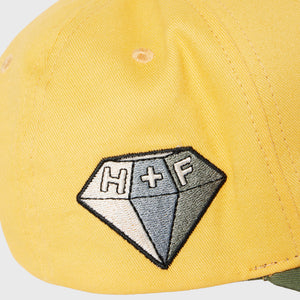 Malibu Leather Strap Back Yellow