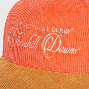 Churchill Downs Corduroy Hat Red