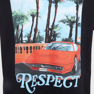 Respect Portrait Tee Black