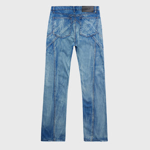 Panel Wash Denim Blue