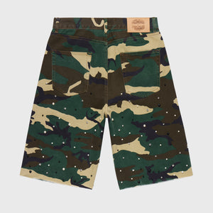CAMO GEMSTONE SHORTS
