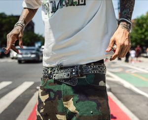 Signature Encrusted Belt
