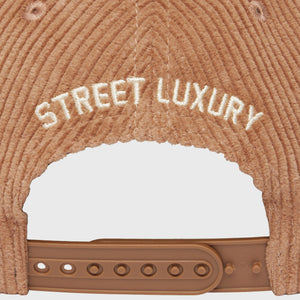 Homme Hotel Corduroy Hat Brown