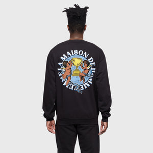 Maison Angels Crewneck Charcoal