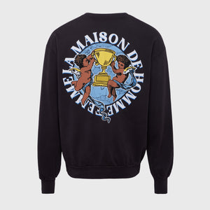 Maison Angels Crewneck Charcoal