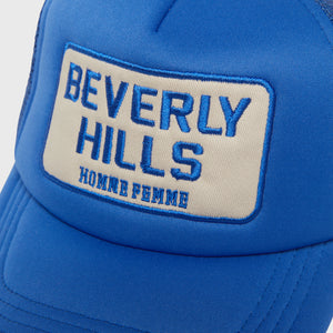 Beverly Hills Trucker Hat Blue