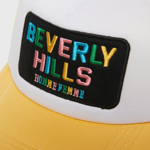 Beverly Hills Trucker Hat Yellow