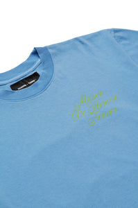 Maison Racing Tee Blue