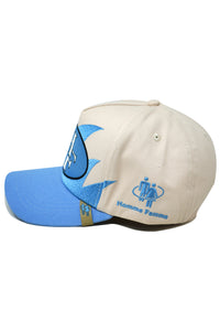 Shark Tooth Snapback Baby Blue