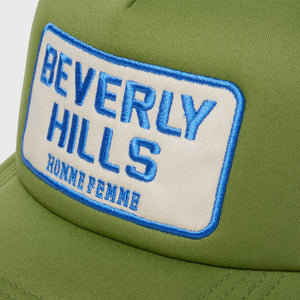 Beverly Hills Trucker Hat Sage