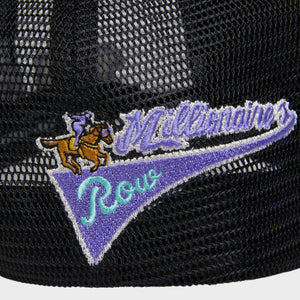 Millionaires Row Trucker Hat Black