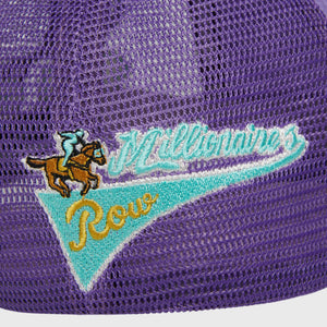 Millionaires Row Trucker Hat Purple