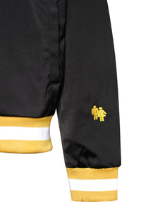 Varsity Jacket Black and Yellow